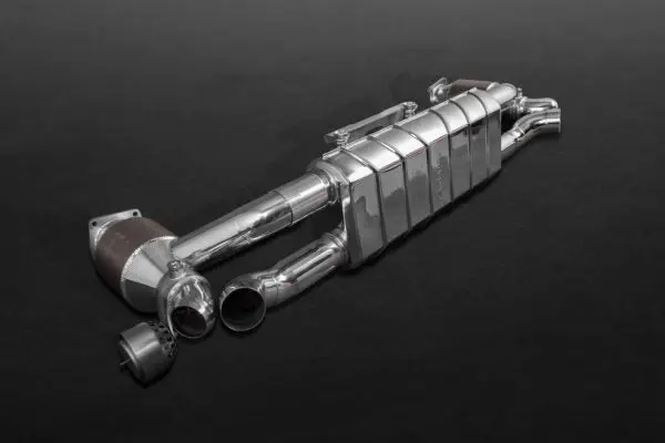 Capristo Porsche 991.1/2 Turbo/S - Valved Exhaust And 200 Cell Sports Cats (Ces3) 1