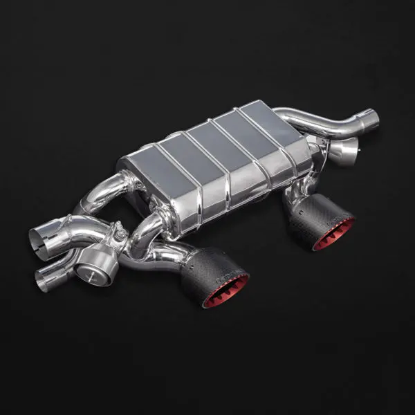 Capristo Porsche 991.2 Carrera/Gts - Valved Exhaust With Carbon Tips (Ces3) - Black 1