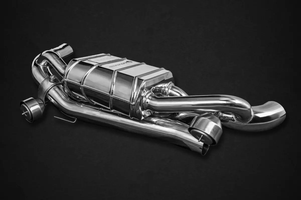 Capristo Porsche 992 - Valved Exhaust With Cat Spare Pipes (Oem Valve Actuators) 1