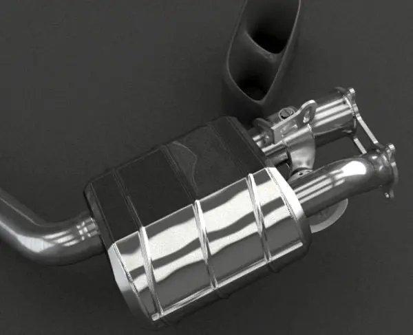 Capristo Porsche 970 Panamera Turbo/S - Valved Exhaust  With Mid-Pipes (For Pse) 1