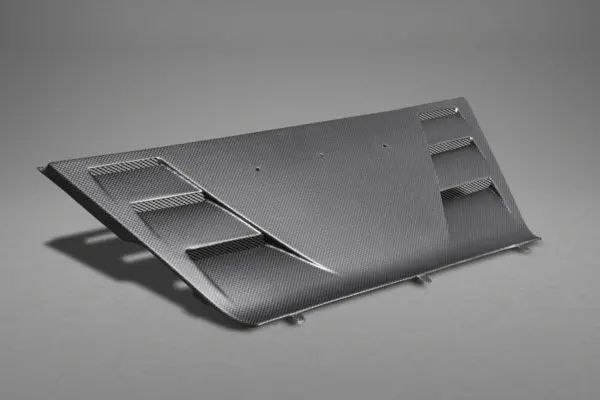 Capristo Ferrari 488 Gtb - Carbon Rear Air Guide (Matte) 1