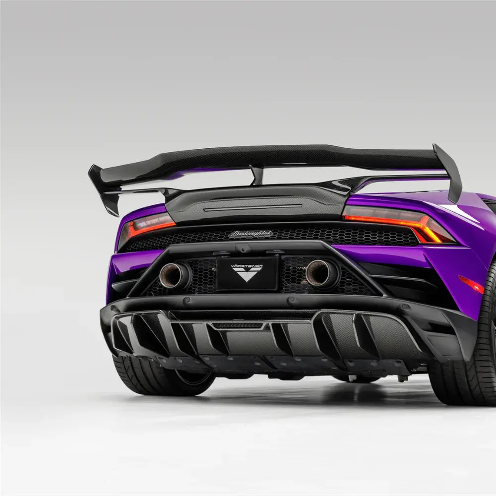 Lamborghini Huracan Monza Evo Edizione Program Rear Diffuser (Gloss Carbon) 1