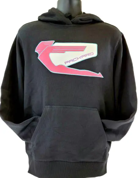 Black Hoodie (Retro Logo) 1