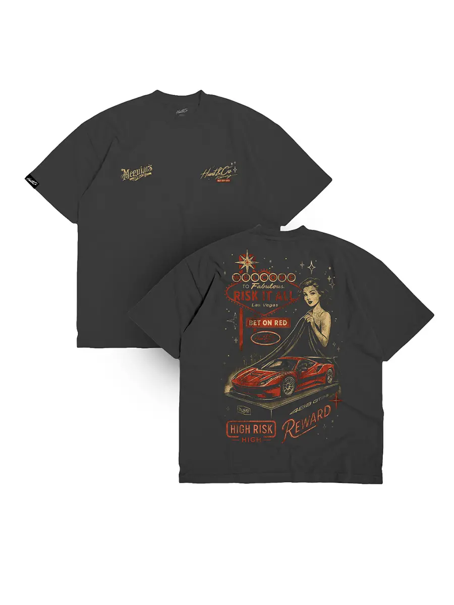 Risk It All Tee - Vintage Black (Pre-Order) 1