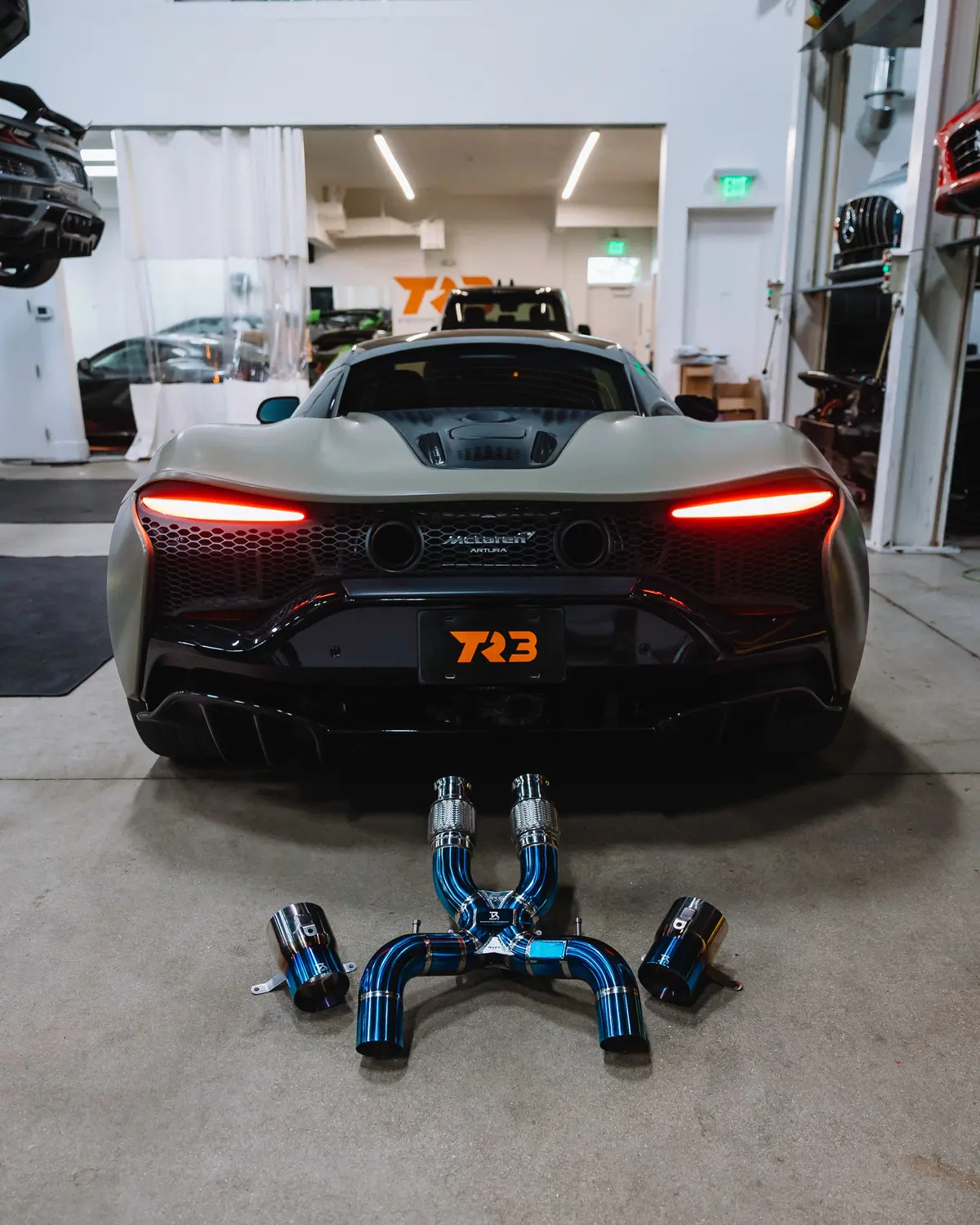 Mclaren Artura Ryft Titanium Exhaust 1