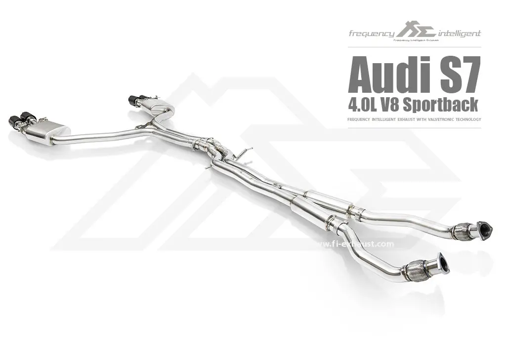 Fi Exhaust Audi S7 Sportback & S6 (C7) Downpipe Only 1