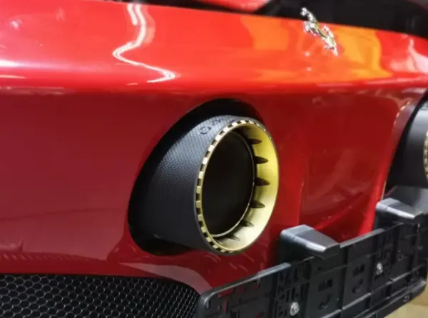 Capristo Ferrari Sf90 - Carbon Exhaust Tips 1