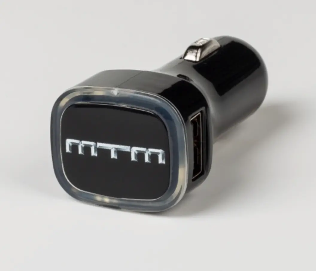 Mtm Usb Dual Car Charger For Iphone And Smartphone 1