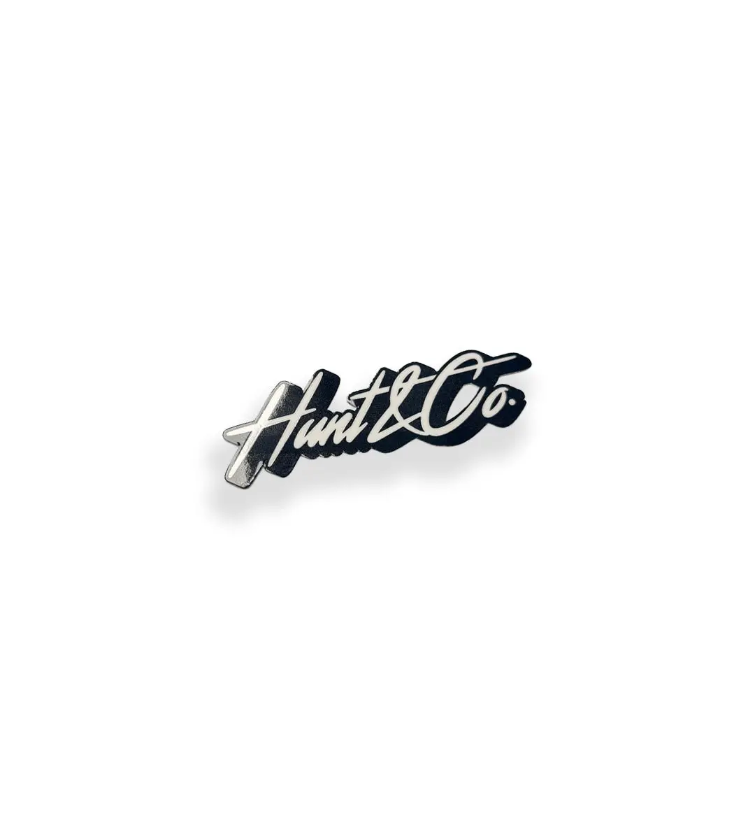 Slant Logo Shadow Sticker 1