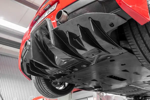 Capristo Ferrari 458 Speciale - Carbon Rear Diffuser (Matte) 2