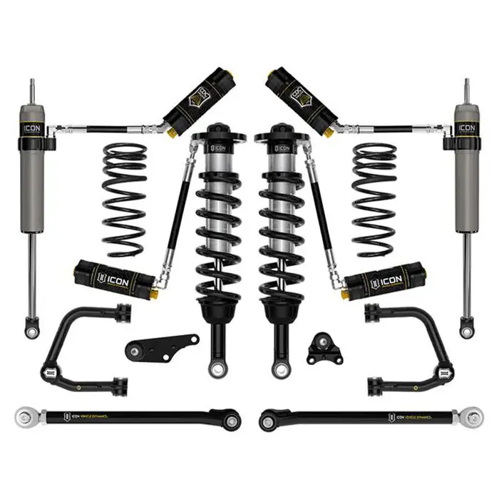 Icon 24+ Toyota Tacoma 1.25-3In Lift Stage 8 Suspension System Tubular Uca W/ Rear Springs 1