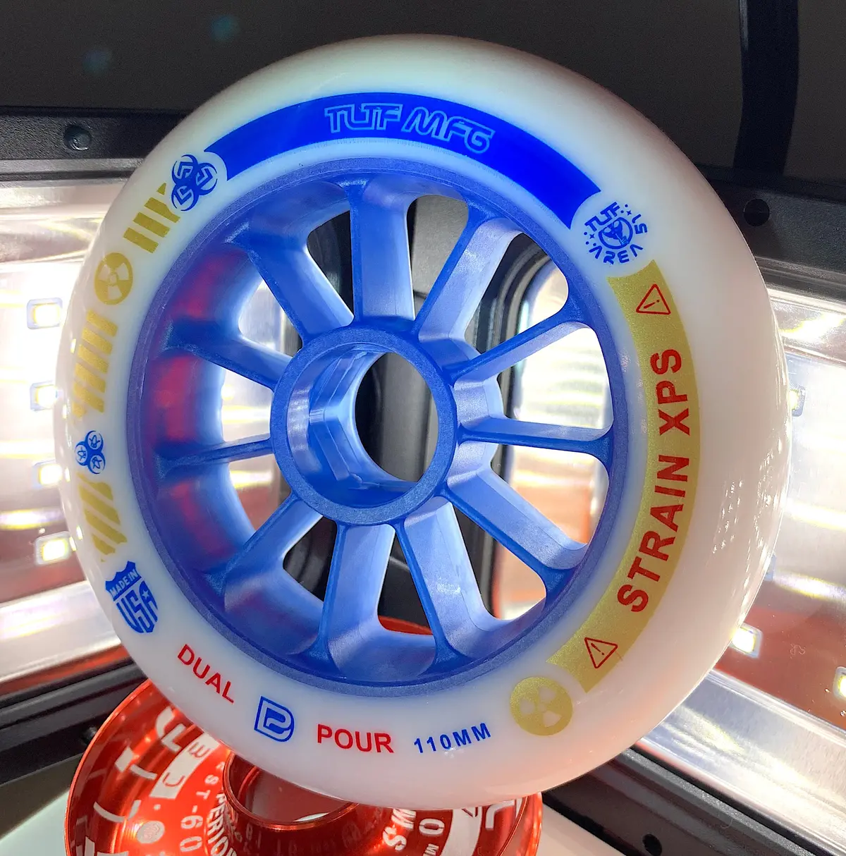 1.7 Strain Xps 3.75 Hard 110Mm Blue T-72 Core 11-Spoke 1
