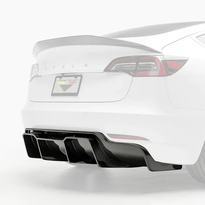 Vorsteiner Tesla Model 3 Volta Aero Rear Diffuser *Track Edition* 1