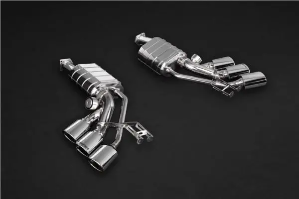 Capristo Mercedes Amg G63 (W463a) 4L Biturbo - Ece Valved Triple Mufflers (Ces3) 1
