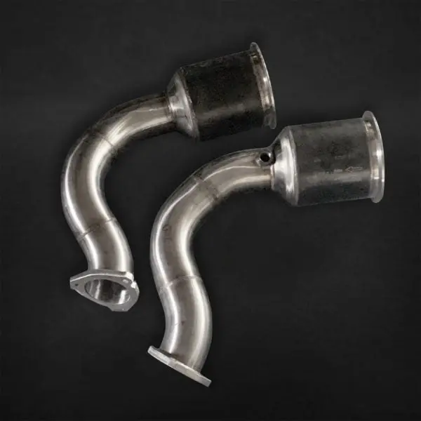 Capristo Porsche 536 Cayenne Turbo/Turbo E-Hybrid/Gts (19+) - 250 Cell Sports Cat Downpipes 1