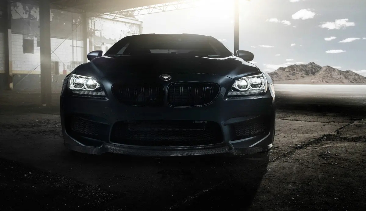Vorsteiner Vrs Aero Front Spoiler Carbon Fiber Pp 1X1 Glossy For Bmw F12 M6 1