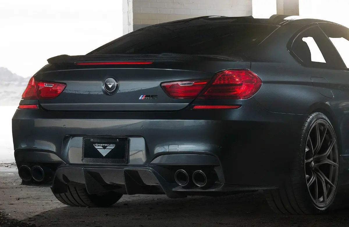 Vorsteiner Vrs Aero Decklid Spoiler Carbon Fiber Pp 1X1 Glossy For Bmw F12 M6 1
