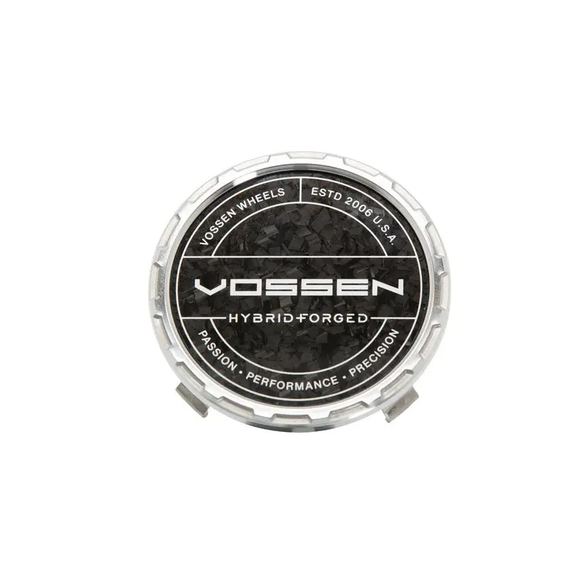 Carbon Hybrid Forged Billet Sport Cap For Vf & Hf Series Wheels (Gloss Clear) - Forged Carbon 1