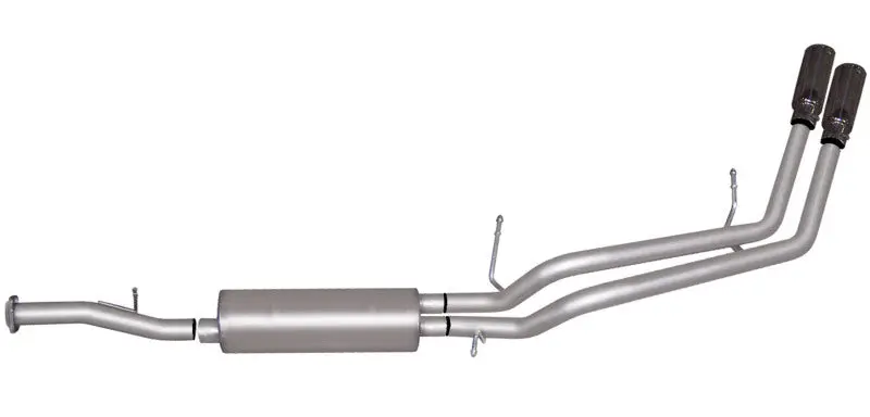 Gibson 07-12 Chevrolet Avalanche Ls 5.3L 2.25In Cat-Back Dual Sport Exhaust - Aluminized 1