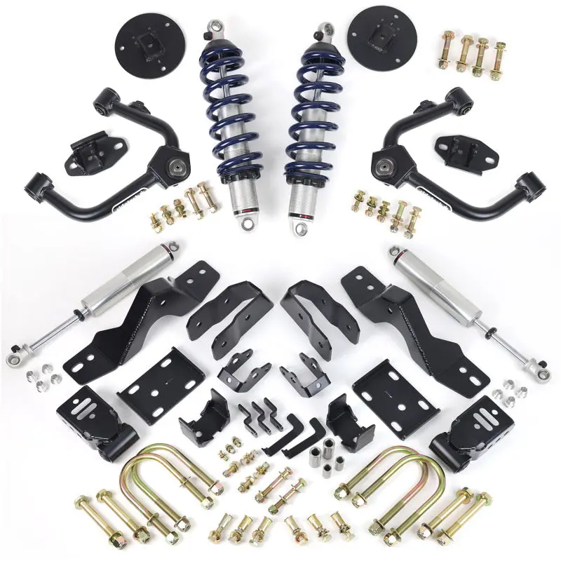 Ridetech 19-25 Gm Silverado/Sierra 1500 4Wd Lowering Kit - Group B Axle Type 1