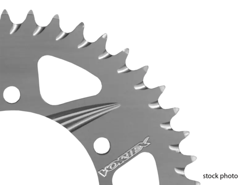 Vortex Racing Aluminum Rear Sprocket 520 46 Tooth- Silver 1