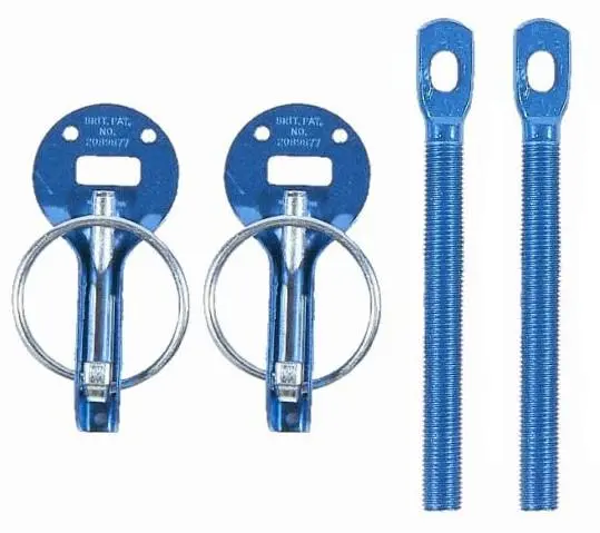 Sparco Hood Pin Blue 1
