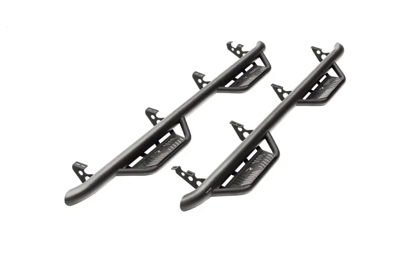 N-Fab Podium Lg 16-17 Toyota Tacoma Double Cab - Tex. Black - 3In 1