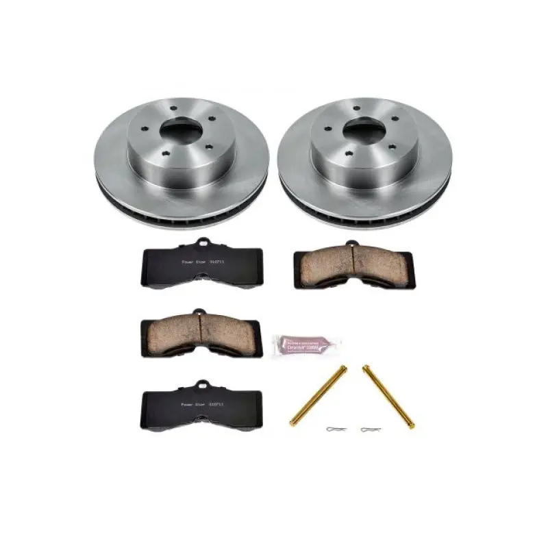 Power Stop 63-82 Chevrolet Corvette Front Autospecialty Brake Kit 1