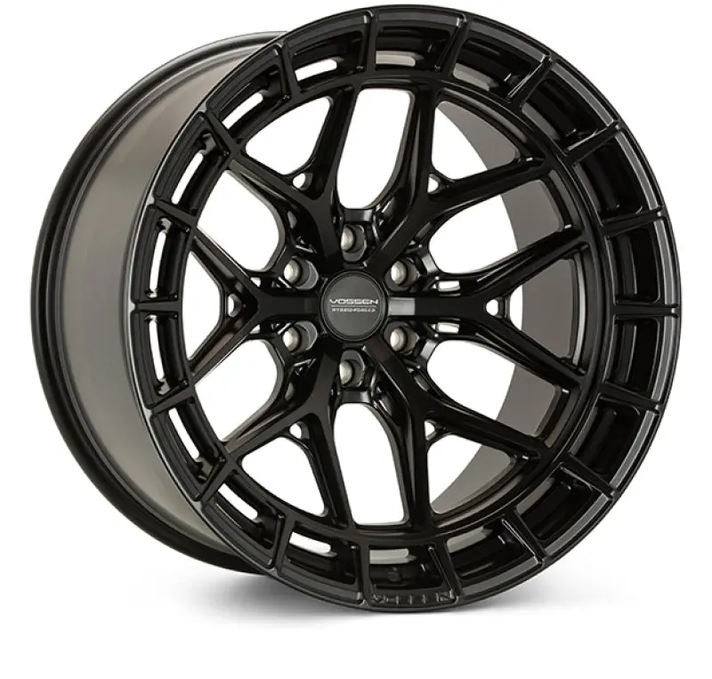 Vossen Hfx-1 22X10 / 6X139.7 Bp / Et-18 / 106.1 Cb / Super Deep - Satin Black Wheel 1