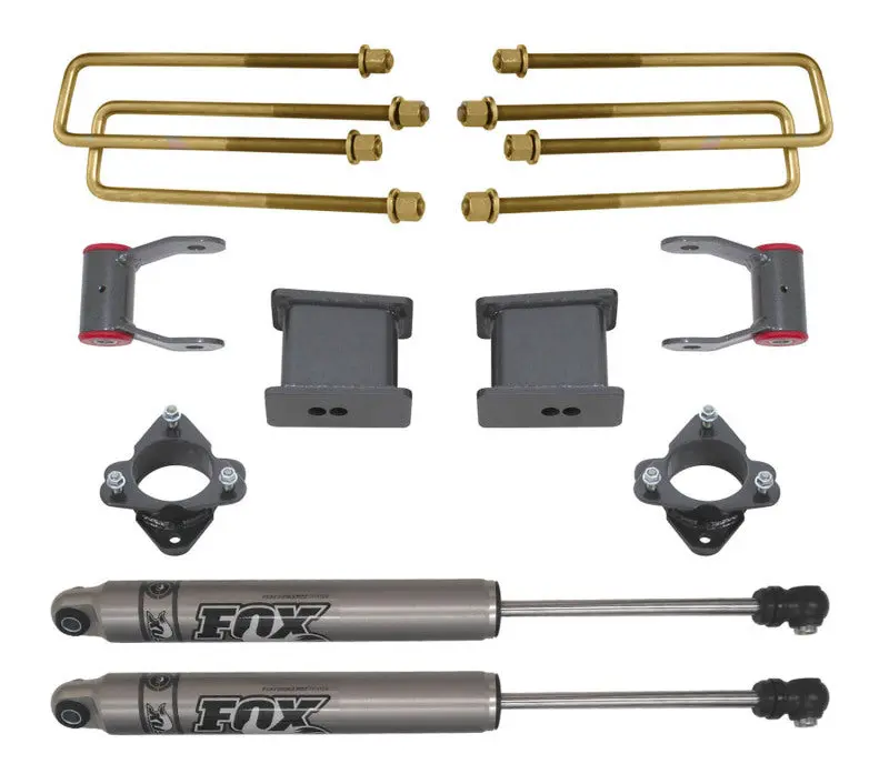 Maxtrac 16-18 Gm C1500 2Wd W/Stamped Steel/Alum. Susp. 4In Rear Lift Kit 1