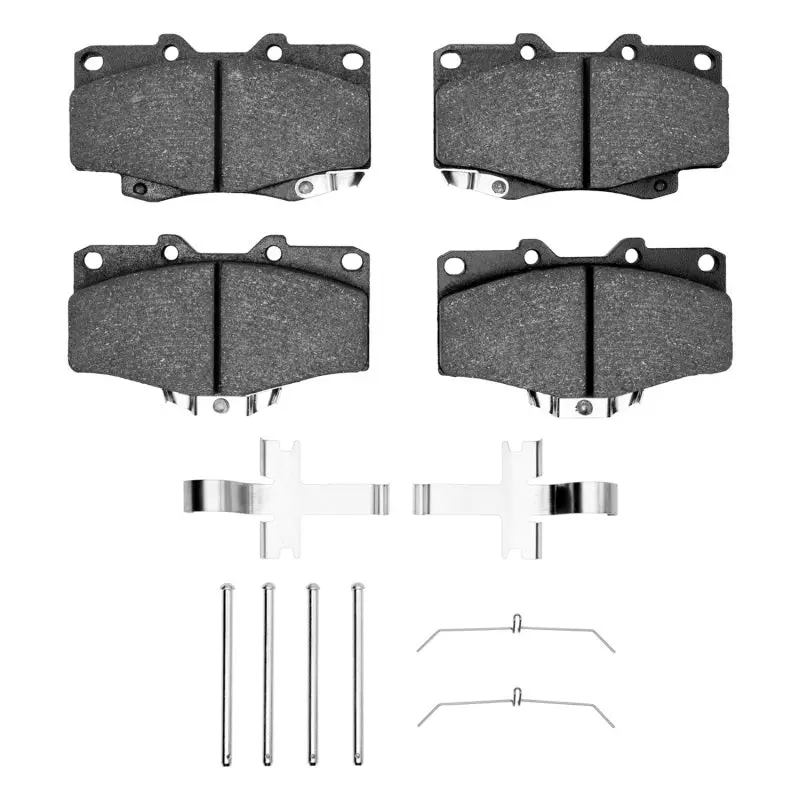 R1 1995-2004 Toyota 4Runner Front R1 Semi Met Pads & Hardware Kit 1