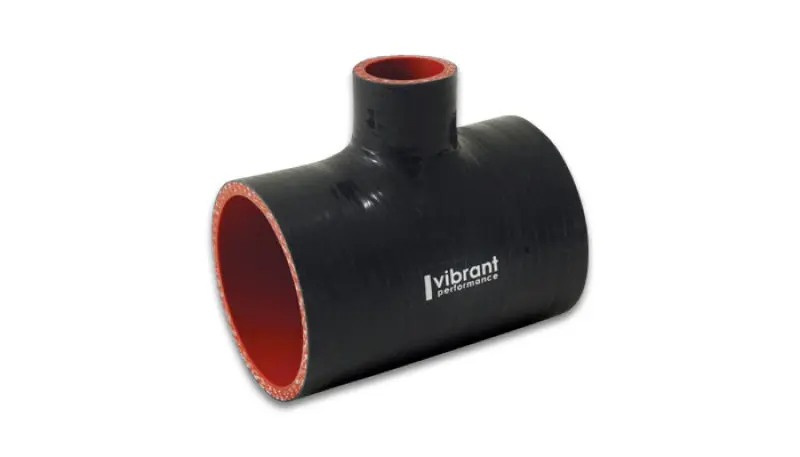 Vibrant Silicone T-Hose Coupler Hose Id 2.75In Overall Length 4In Branch Id 1In 2