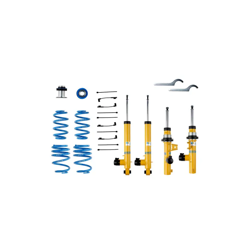 Bilstein B16 (Damptronic) 2021-2015 Volkswagen Gti/2019-2015 Golf R Front And Rear Suspension Kit 1