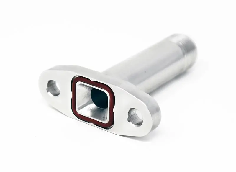 Torque Solution Extended Port Matched Oil Drain Flange: -10An For T3/T4 Pte / Turbonetics 2