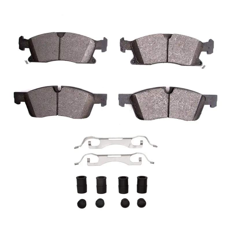 Dfc 11-22 Dodge Durango Front Ultimate Duty Performance Brake Pads And Hardware Kit 1