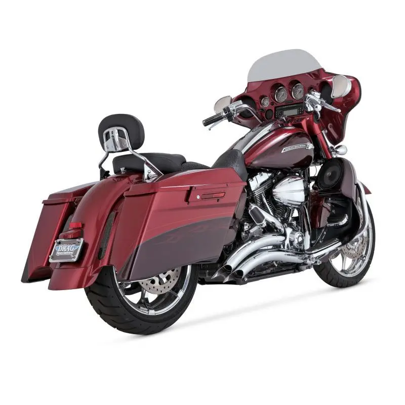 Vance & Hines Hd Dresser 07-16 Big Radius 2-2 Chrome Pcx Full System Exhaust 1