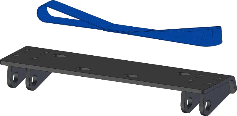 Kfi 22-Older Massimo T-Boss 550/750 Utv Plow Mount 1
