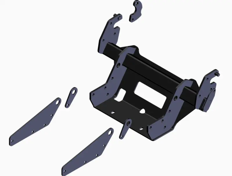 Kfi 2024 Polaris Ranger Xd 1500/ Crew 2.0 Swift-Latch Tall Sq Tube 1