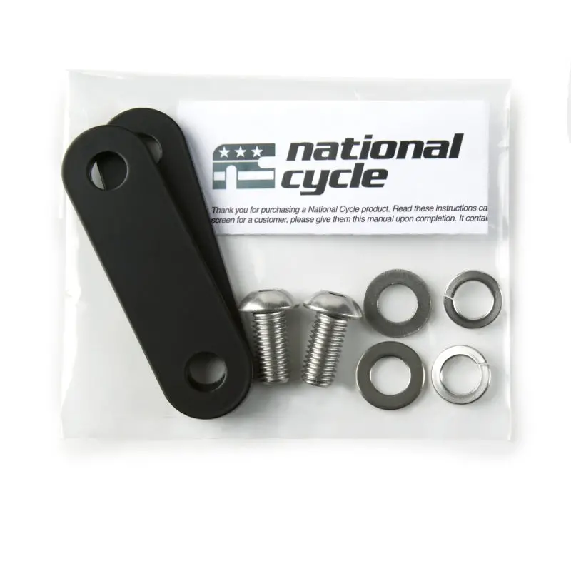 National Cycle 18+ Honda Gl1800 Footpeg Bracket 76 Mm.-Black 1