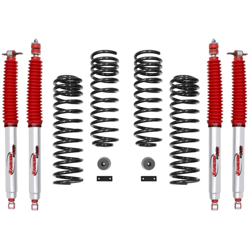 Rancho 07-17 Jeep Wrangler Front And Rear Suspension System - Master Part Number / One Box 1