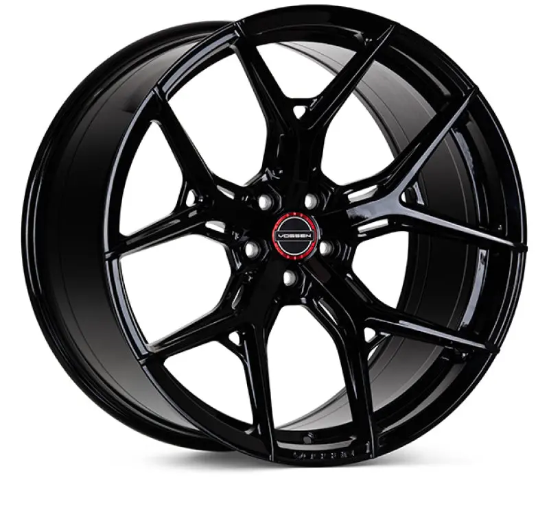 Vossen Hf-5 20X11 / 5X115 / Et -6 / Super Deep Face / 71.5 - Gloss Black Wheel 1