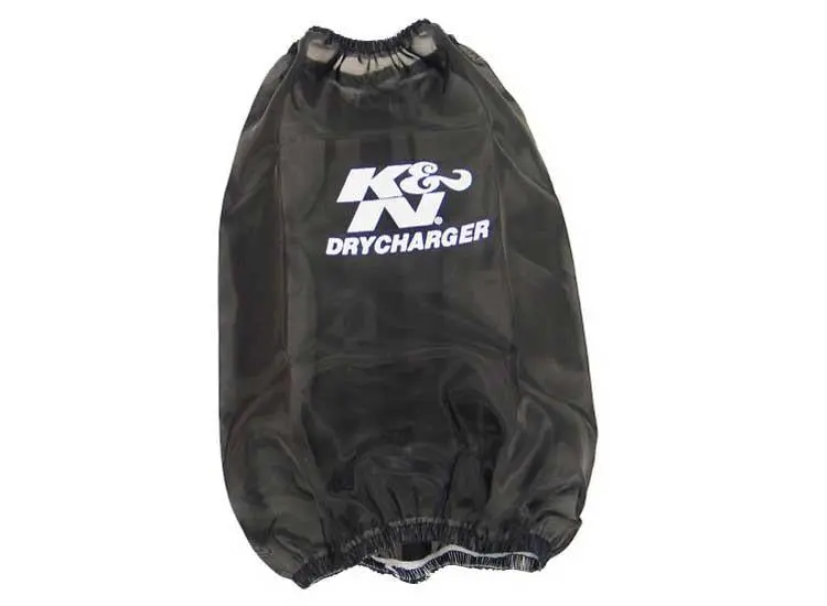 K&N Drycharger Round Tapered Air Filter Wrap 6.5In Base Id/4.5In Top Id/7In H - Black 1