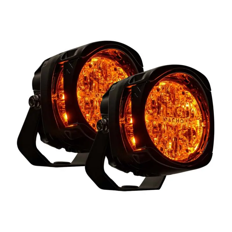 Nacho Lighting Quatro Chase - Amber (Pair) 1