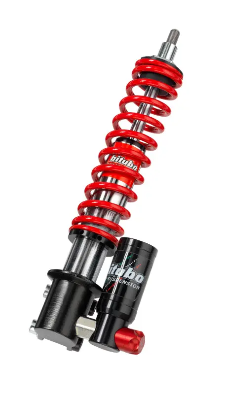 Bitubo Gev0 Vespa Front Monoshock Adjustable: Spring Preload, Compression, Red Spring 1