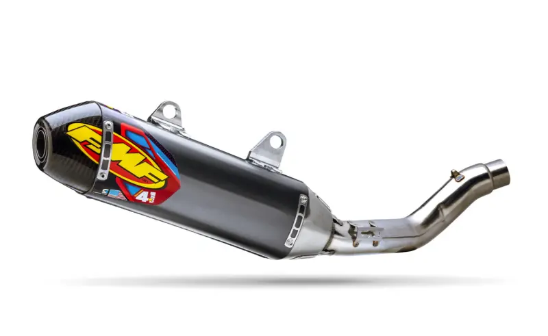 Fmf Racing Kawasaki Kx450f 2024 Ss Alum Factory 4.1 Rct So Muffler W/ R. Carbon Cap 1