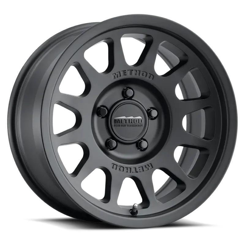 Method Mr703 17X8.5 +25Mm Offset 5X5 71.5Mm Cb Matte Black Wheel 1