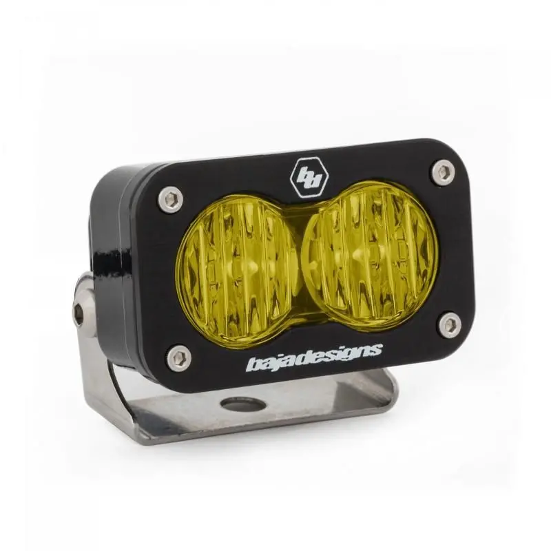 Baja Designs S2 Pro Wide Cornering Pattern Led Light - Amber 1