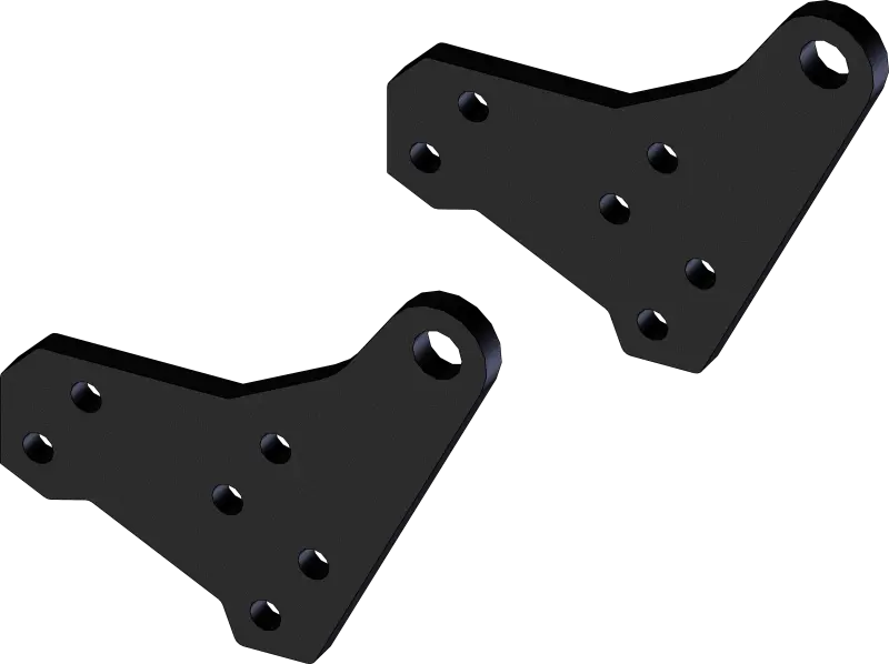 Kfi Pro 2.0 Push Tube +2 In. Leveling Kit 1