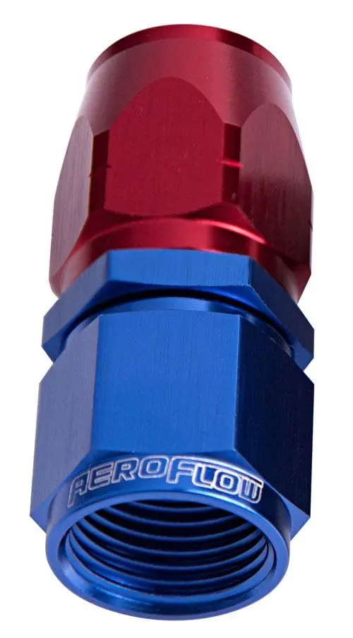 -8An Cutter-Style One-Piece Swivel Hose End – Straight Full-Flow Fitting 1