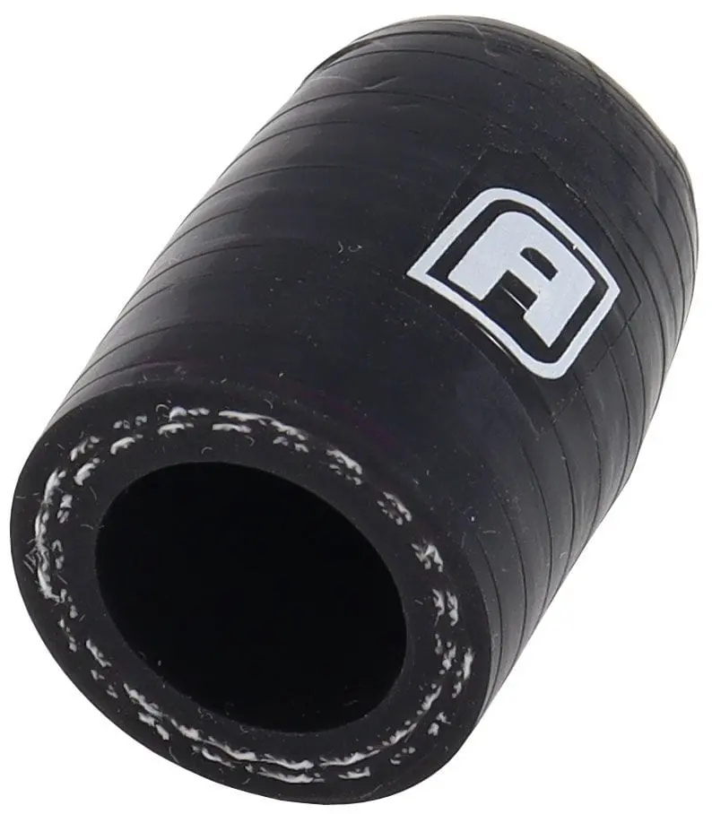 Af9289-038-01 Gloss Black 3/8" (10Mm) Silicone Heater Hose Cap 1
